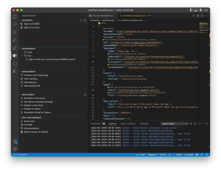 ms teams visual studio
